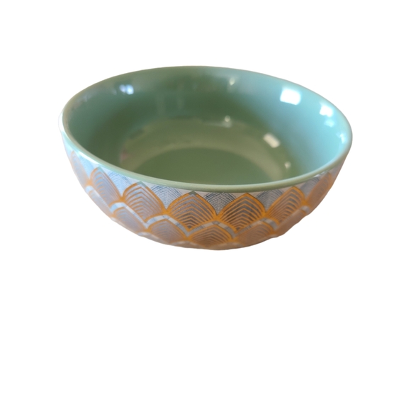 🟢 CERAMIC BOWL MAISONS DU MONDE FRANCE - Picture 4 of 6